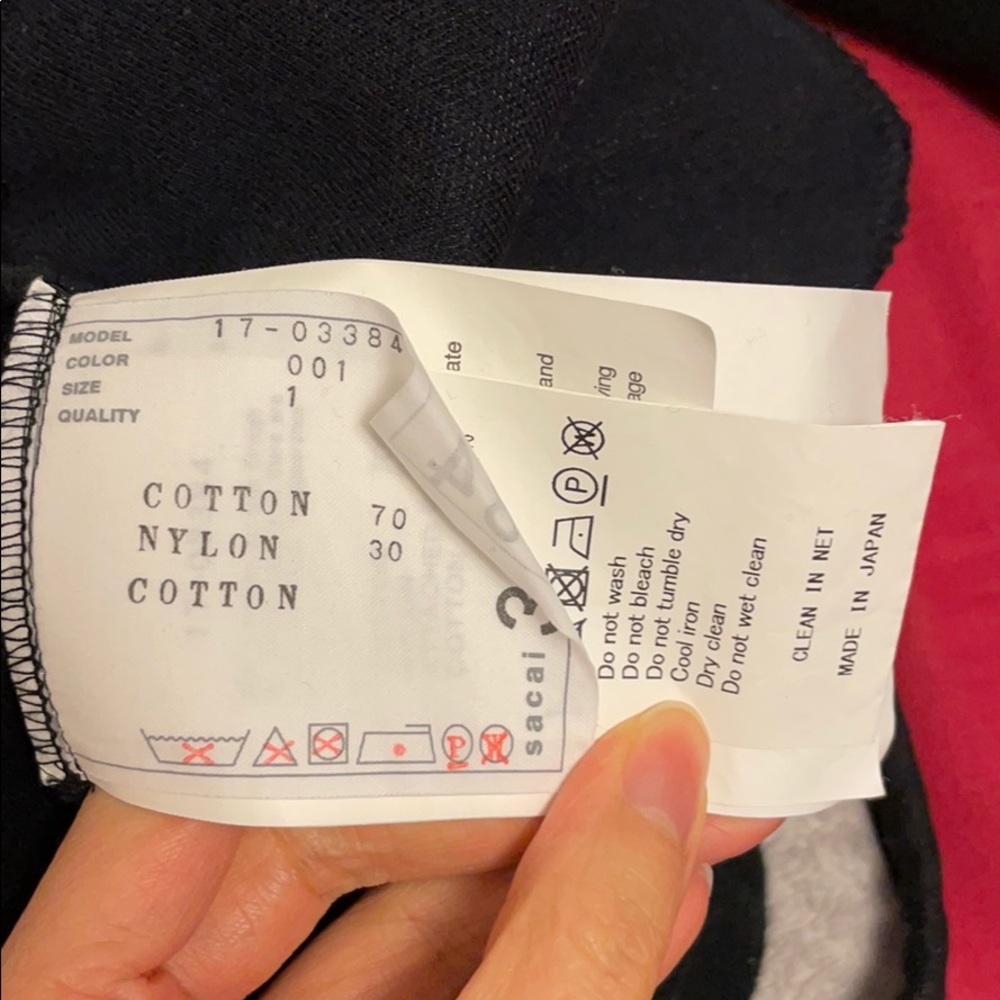 Sacai Laced Up Sweatshirt - Picture 6 of 8